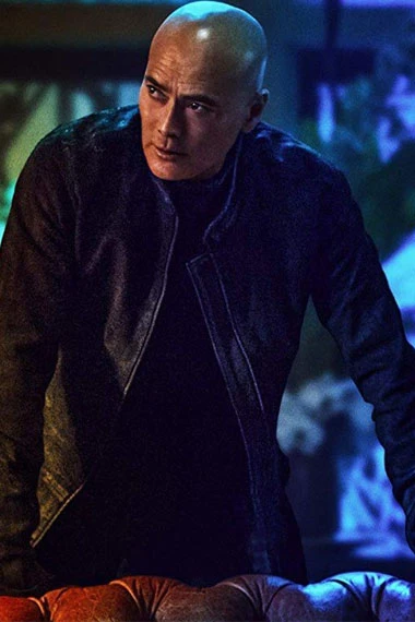 Zero John Wick Parabellum Mark Dacascos Black Leather Jacket