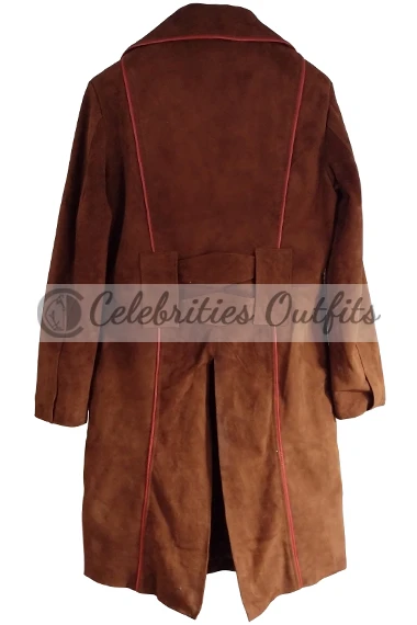 Mad Hatter Johnny Depp Alice in Wonderland Suede Leather Coat alice-in-wonderland-mad-hatter-coat
