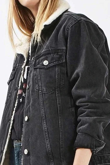 Flynn Jadah Marie Julie and the Phantoms Black Denim Jacket