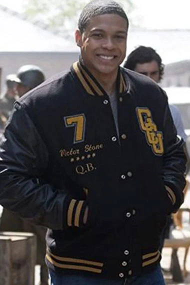 Ray Fisher Cyborg Justice League Victor Stone Varsity Jacket