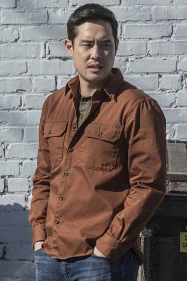 Raymond Lee Kevin Can Fuck Himself Sam Brown Cotton Jacket