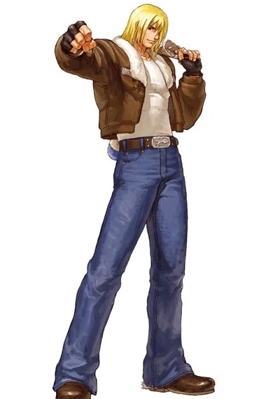 Fatal Fury King of Fighters Terry Bogard Brown Leather Jacket