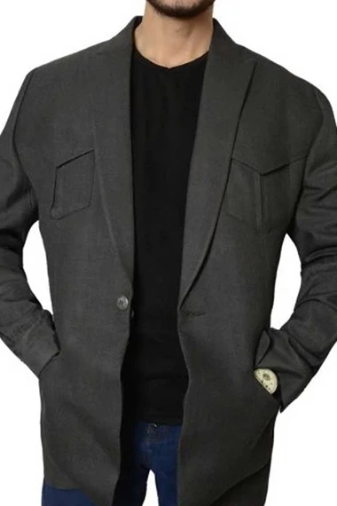 Jeff Bridges Kingsman The Golden Circle Agent Champagne Blazer