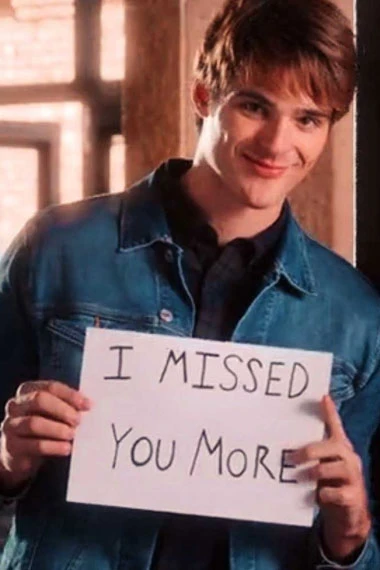 Jacob Elordi The Kissing Booth Noah Flynn Blue Denim Jacket