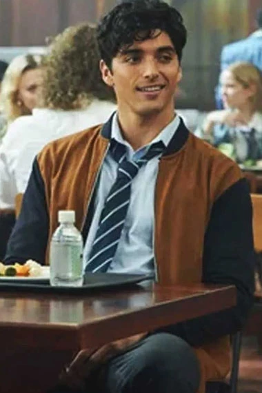Taylor Zakhar Perez The Kissing Booth Marco Pena Bomber Jacket