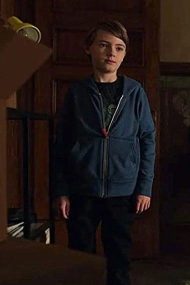 Jackson Robert Scott Locke And Key Bode Blue Cotton Hoodie