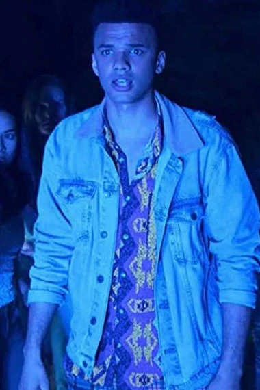 Locke And Key Petrice Jones Scot Cavendish Blue Denim Jacket