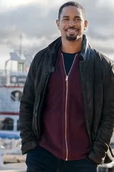 Love Guaranteed Damon Wayans Jr Nick Evans Black Bomber Jacket