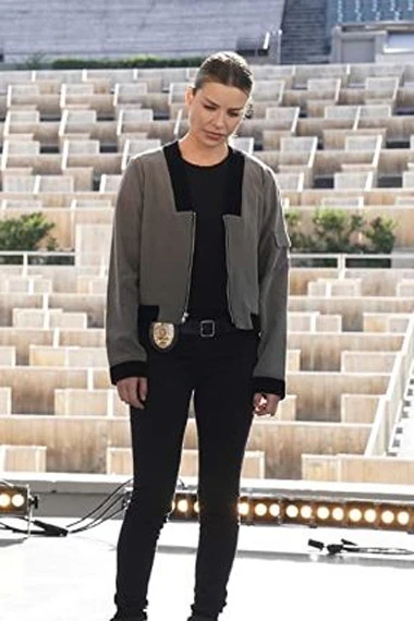 Chloe Decker Lauren German Lucifer TV Show Grey Cotton Jacket
