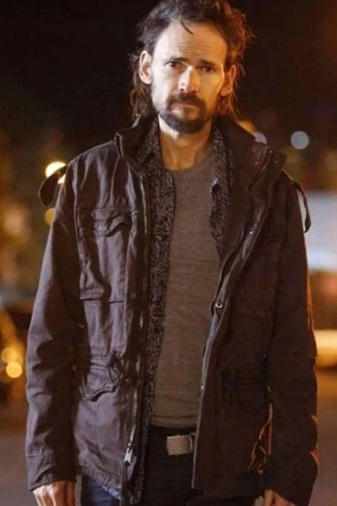Lucifer Jeremy Davies Nick Hofmeister Black Cotton Jacket