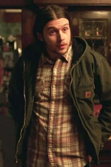 Maid Nick Robinson Sean Boyd Hooded Green Cotton Jacket