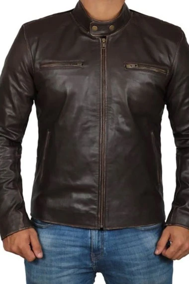 Mark Wahlberg Contraband Chris Farraday Distressed Jacket