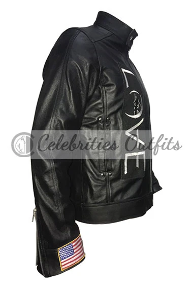 Angels And Airwaves Tom Delonge Love Bomber Black Ava Jacket angels-airwaves-thomas-delonge-jacket