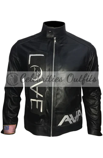 Angels And Airwaves Tom Delonge Love Bomber Black Ava Jacket angels-airwaves-thomas-delonge-jacket