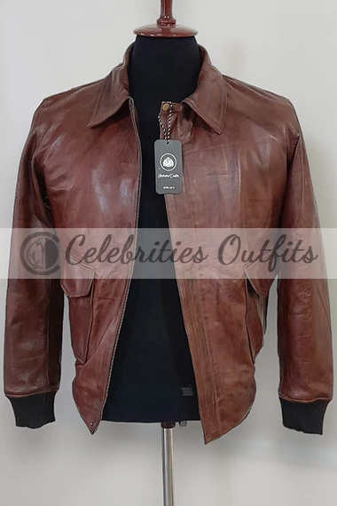 Augustus Waters The Fault In Our Stars Brown Jacket the-fault-our-stars-ansel-elgort-jacket