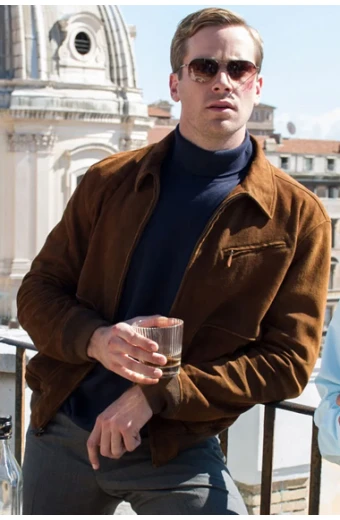 Amie Hammer Suede Jacket The Man From Uncle armie-hammer-man-from-uncle-jacket