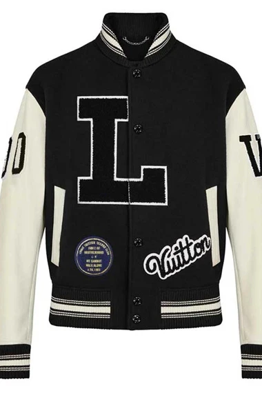 Black AF Kenya Barris Black Varsity Jacket