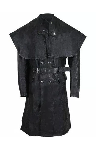 Yharnamite Bloodborne Video Game Black Cosplay Leather Costume