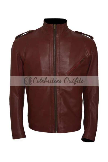 Ash vs Evil Dead Ash Williams Maroon Biker Jacket