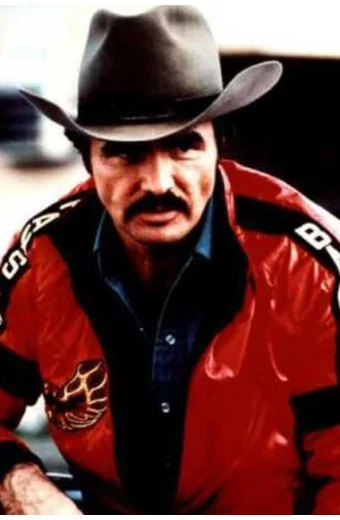 Smokey And The Bandit Burt Reynolds Red Leather Bomber Jacket burt-reynolds-smokey-bandit-red-jacket
