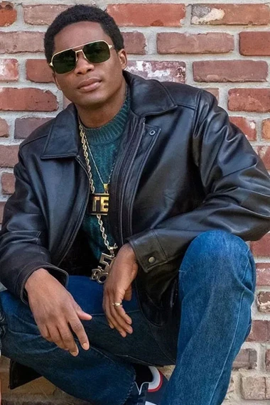 Terry Flenory DaVinchi Black Mafia Family BMF Bomber Jacket