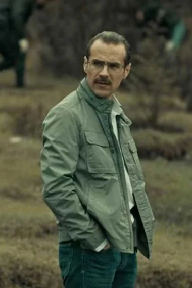 Esteban Solares Dark Desire Erik Hayser Green Cotton Jacket