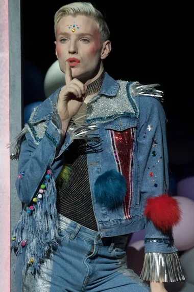 Everybodys Talking About Jamie Max Harwood Blue Jacket