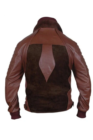 Horns Daniel Radcliffe Ig Perrish Biker Brown Quilted Jacket horns-daniel-radcliffe-leather-jacket