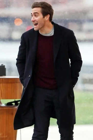 Jake Gyllenhaal Demolition Davis Mitchell Wool Trench Coat