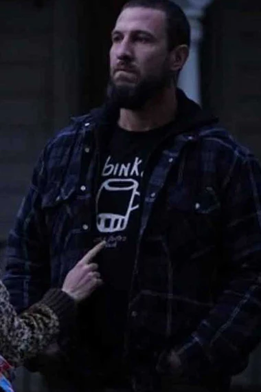 Wayland Pablo Schreiber Lorelei Checked Plaid Cotton Jacket