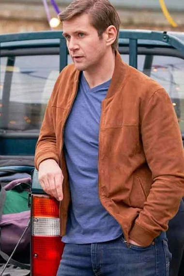 Brennan OBrien As Luck Would Have It Allen Leech Bomber Jacket
