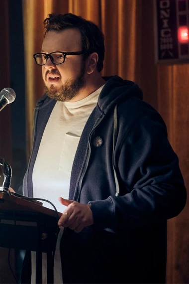 John Bradley Moonfall KC Houseman Blue Hoodie