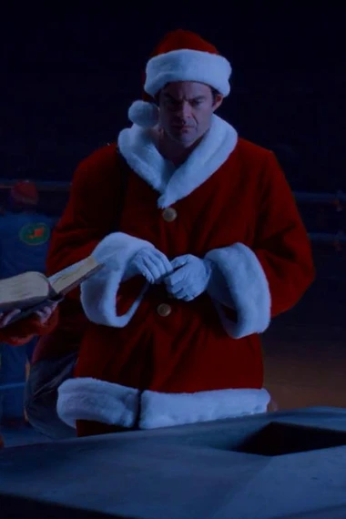 Bill Hader Noelle Nick Kringle Red Coat