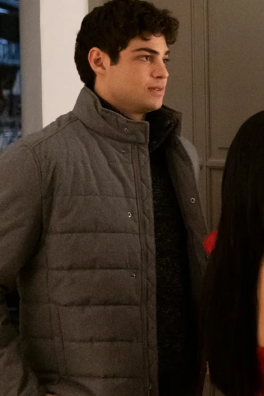 Noah Centineo To All the Boys P.S. I Still Love You Grey Jacket