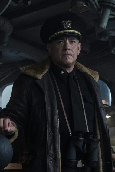 Commander Ernest Krause Greyhound Tom Hanks Black Jacket