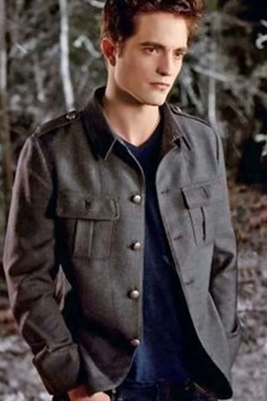 Robert Pattinson Edward Cullen The Twilight Saga Eclipse Coat