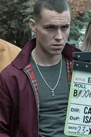 Mess You Leave Behind Aron Piper Bomber Maroon Cotton Jacket