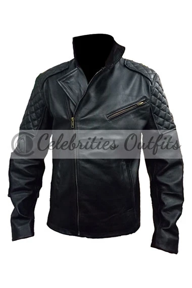 Metal Gear Solid Venom Snake Cosplay Biker Leather Jacket