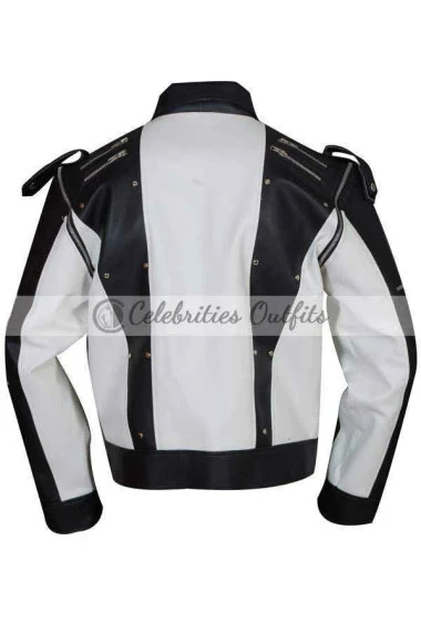 Michael Jackson Mens Pepsi Song Biker Black Leather Jacket michael-jackson-pepsi-jacket