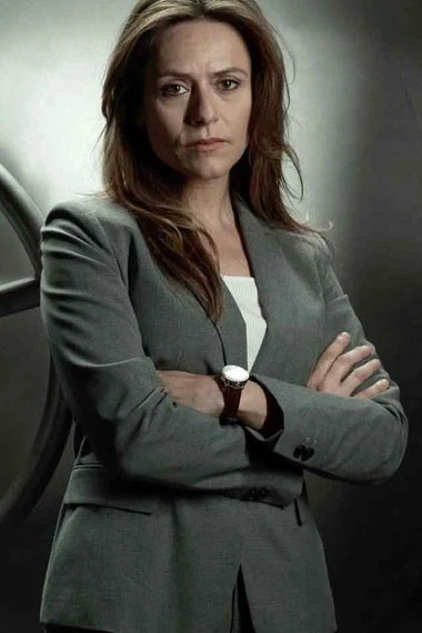 Raquel Murillo Money Heist Itziar Ituno Grey Trench Blazer