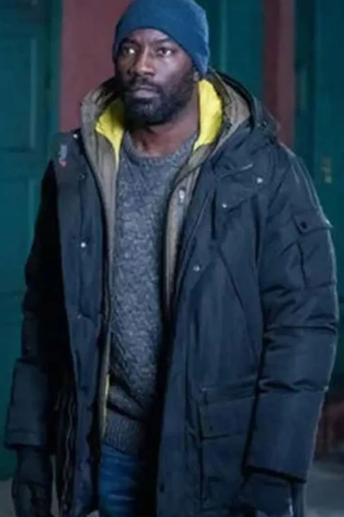 Mike Colter Monsterland Brian Cooke Parachute Jacket