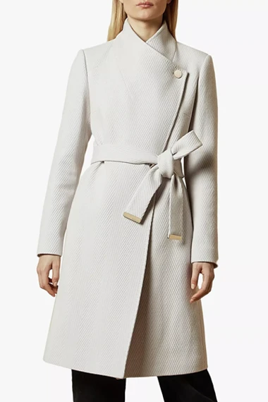 Ariana Venturi Monsterland Syd Sanford White Trench Coat