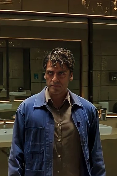 Oscar Isaac Moon Knight Marc Spector Blue Jacket