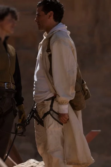 Oscar Isaac Moon Knight Marc Spector White Long Coat