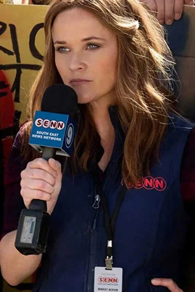 Bradley Jackson The Morning Show Reese Witherspoon Blue Vest