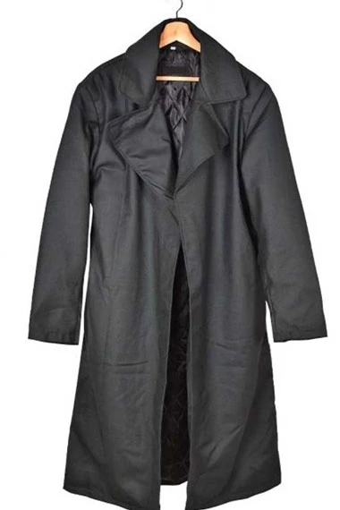 Hester Shaw Hera Hilmar Mortal Engines Black Trench Coat