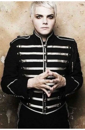 Black Parade My Chemical Romance Gerard Way Military Jacket my-chemical-romance-black-parade-black-jacket