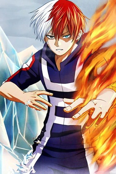 My Hero Academia World Heroes Mission Shoto Todoroki Jacket