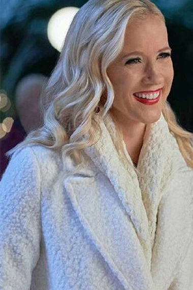 Vivienne Jessy Schram A Nashville Christmas Carol Trench Coat