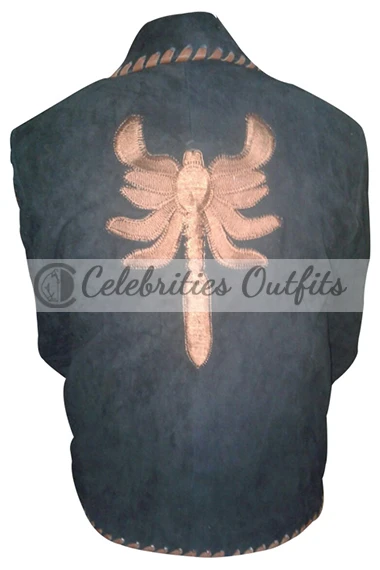 Once Upon A Time In Mexico El Mariachi Black Suede Jacket once-upon-a-time-in-mexico-el-mariachi-black-jacket